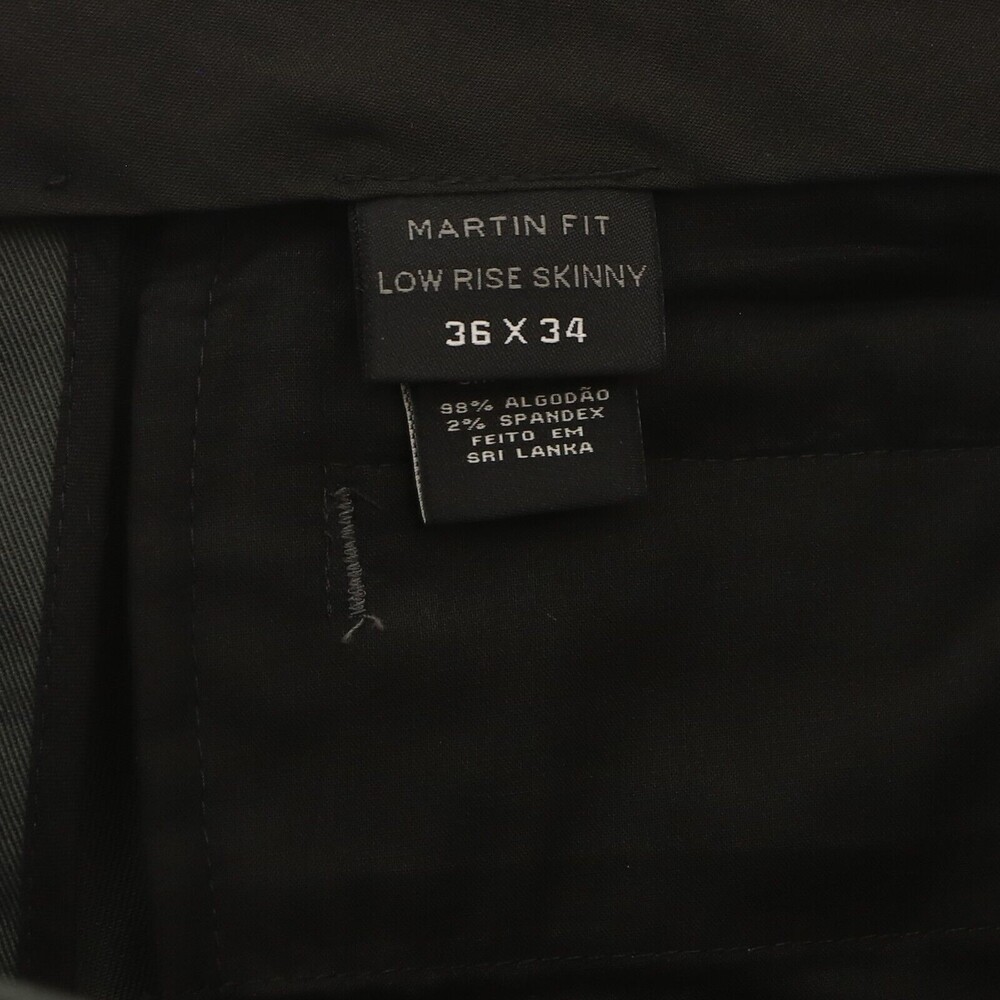 Marc By Marc Jacobs Martin Fit Low Rise Skinny Pant 36x32 Washed Ink NWT B34 - Picture 5 of 5